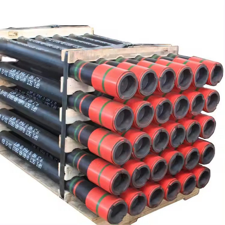 एपीआई 5सीटी मानक 13-3/8 54.5lb/ft J55 आवरण संयुक्त बीटीसी तेल ट्यूबिंग और ड्रिलिंग के लिए आवरण