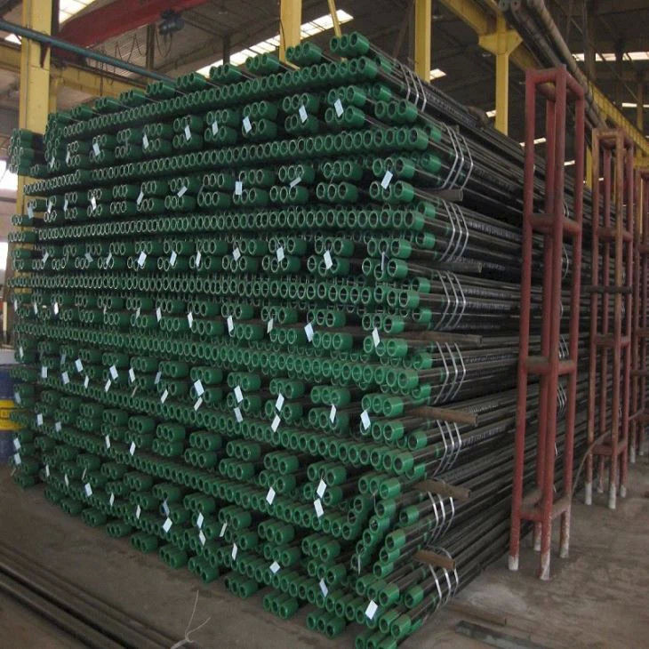 एपीआई 5सीटी मानक ओडी 9 5/8 47lb/ft N80 38' आवरण तेल संयुक्त ट्यूबिंग और आवरण सुरक्षा छल्ले और निपल्स के साथ पूरा